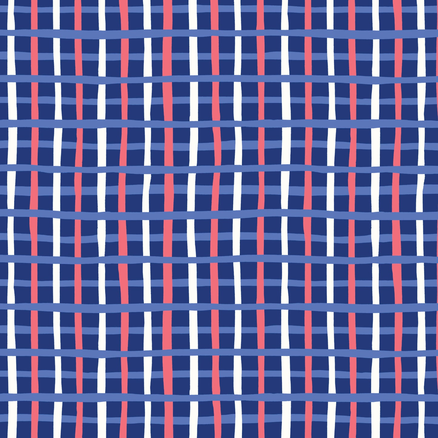 Stars, Stripes & Sun - Patriotic Plaid