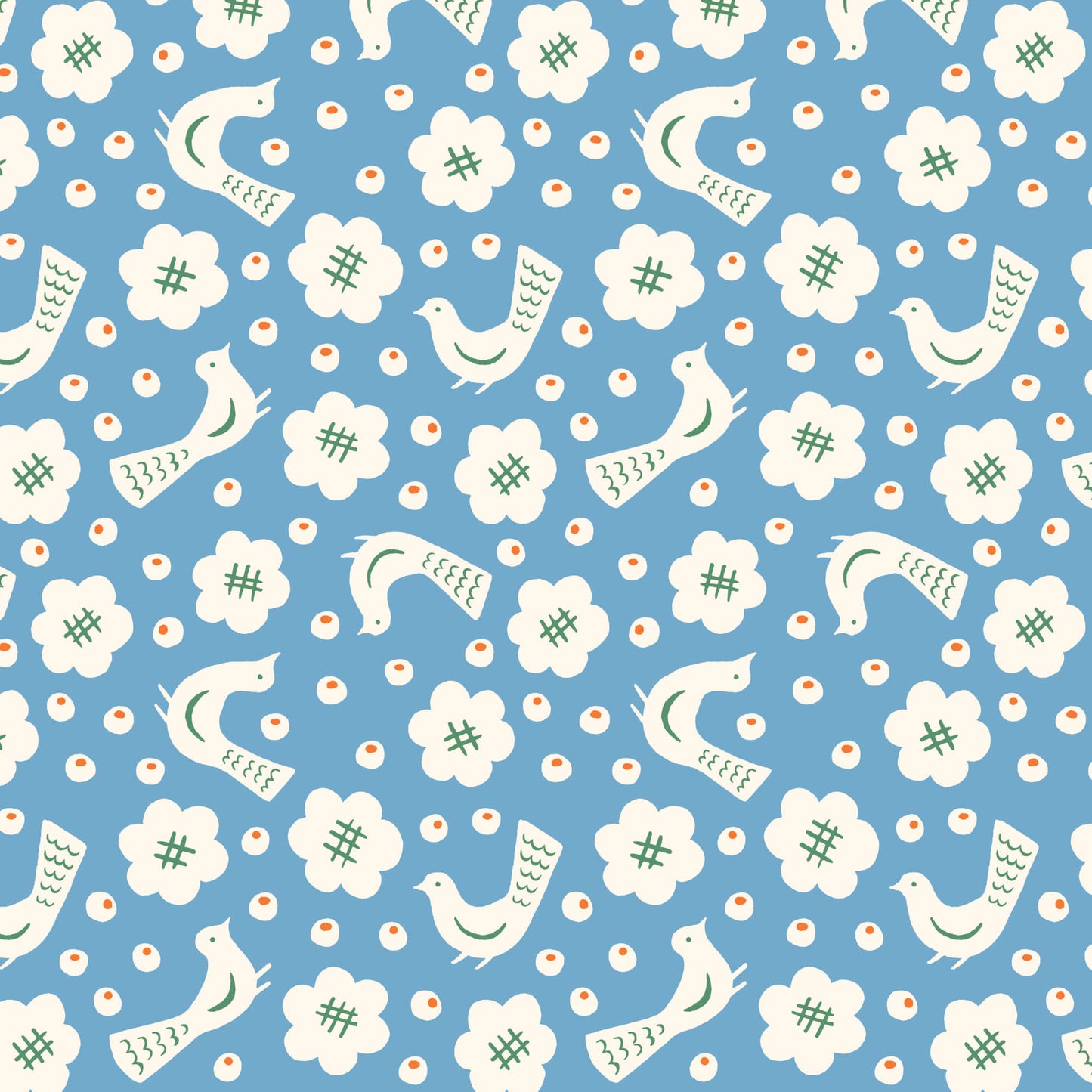 Orchard Deco - Sakura - Blue