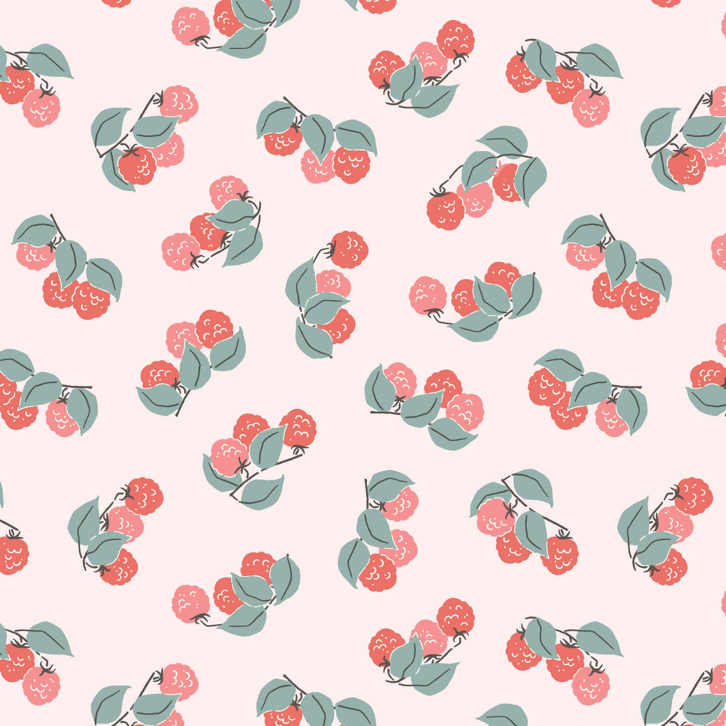 Cottage Garden - Raspberry Patch - Pink (3-Yard Pack)