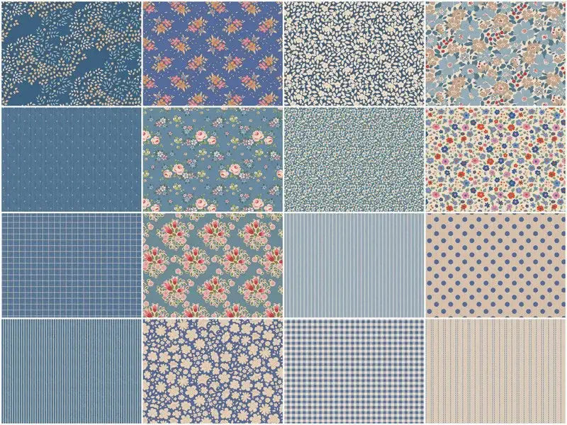Tilda Creating Memories Fat Quarter Bundle - Summer
