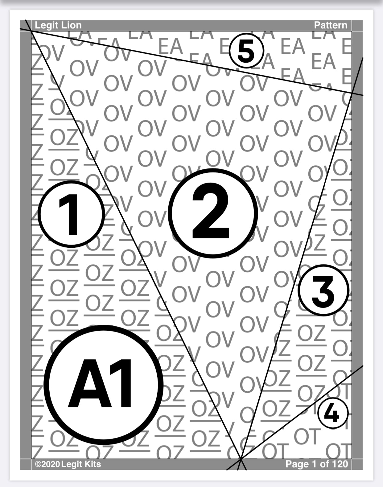 Lion Pattern