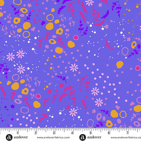 Sun Print 2026 Equanimity Tanzanite Cotton 44"/45" Fabric Per Yard