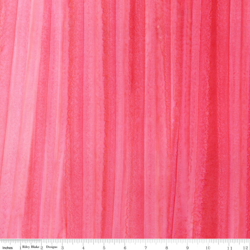 Elementals Batiks - Color Fade Ombré - Tea Rose