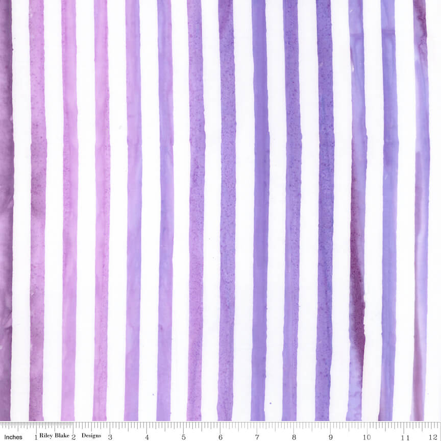 Elementals Batiks - Get in Line - Lavender Blush