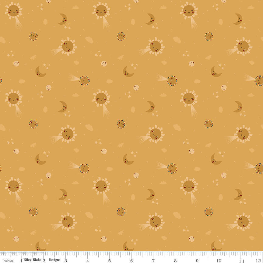 Created with Love - Light & Dark - Sunshine (3-Yard Pack)
