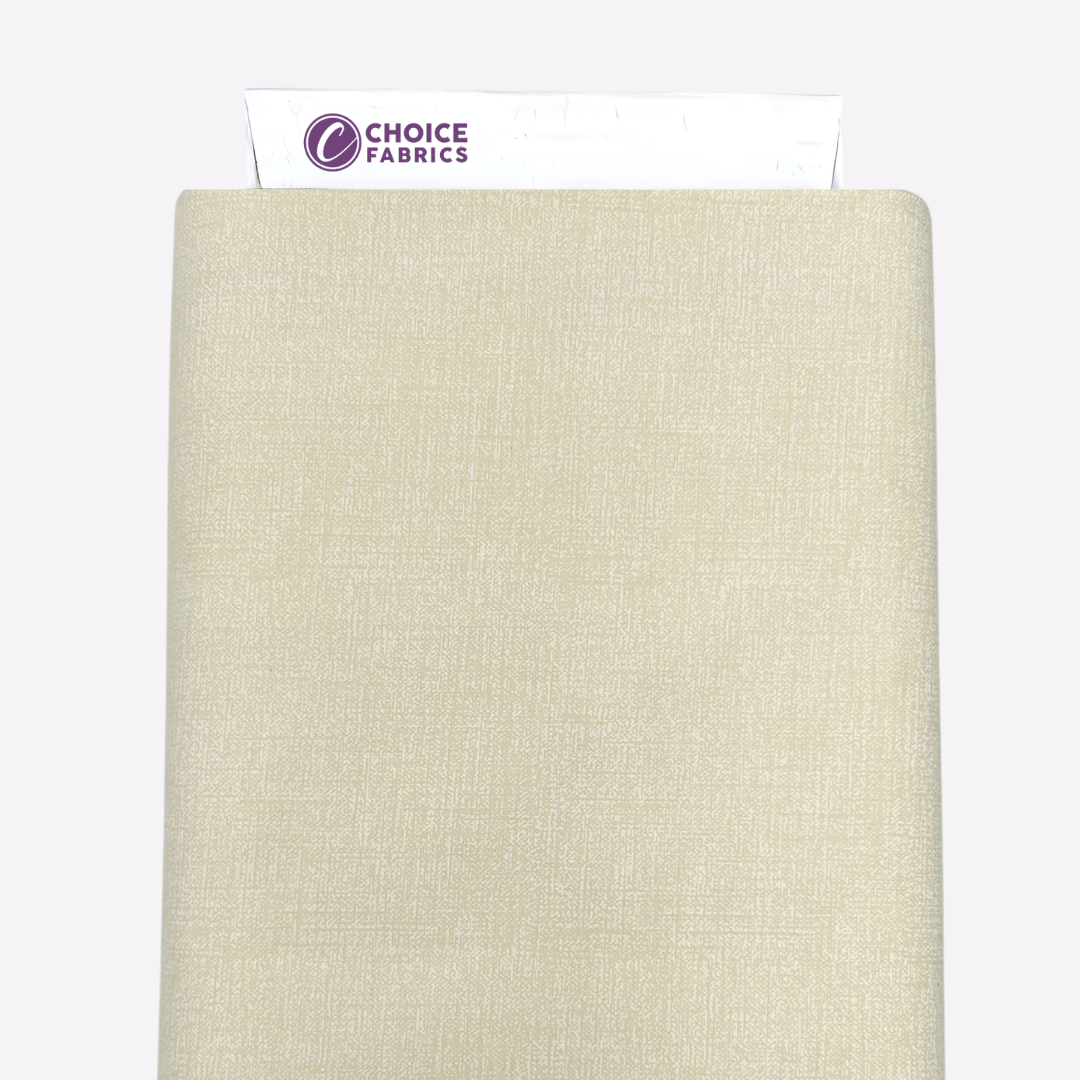 Grain of Color 108" Supreme Backings - White on Cream