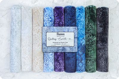 Quilting Cuddle Fat Quarter Bundle - Stonewash