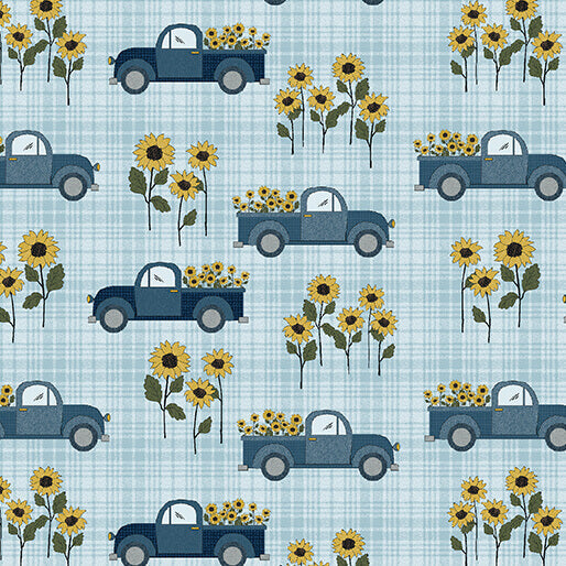 Heartland - Country Road Trucks - Light Turquoise (3-Yard Pack)