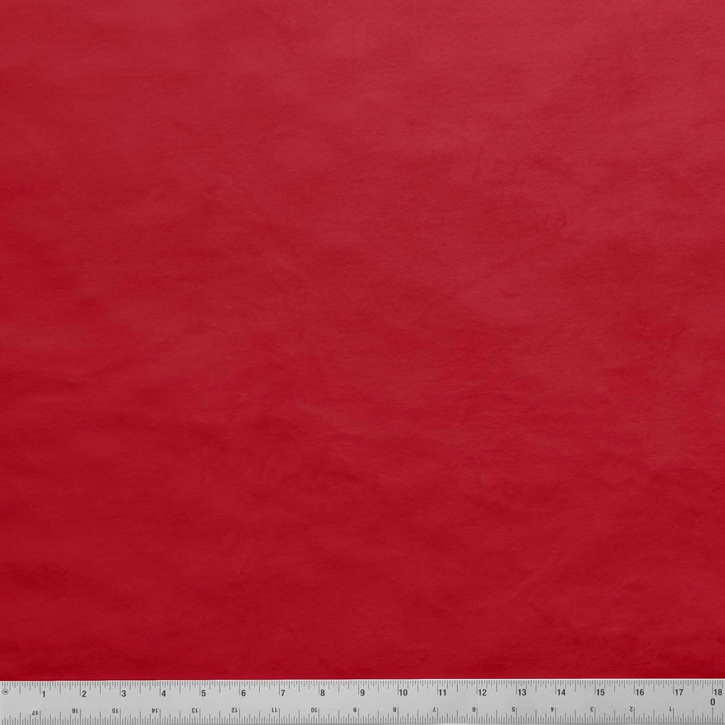 Minky Solid - Cherry Red