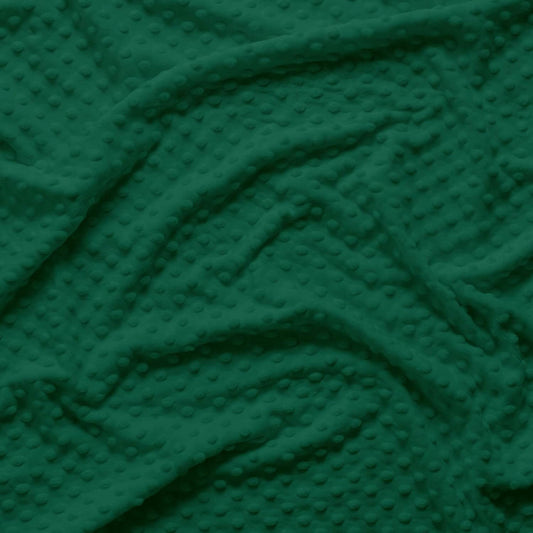Minky Dot - Emerald Green