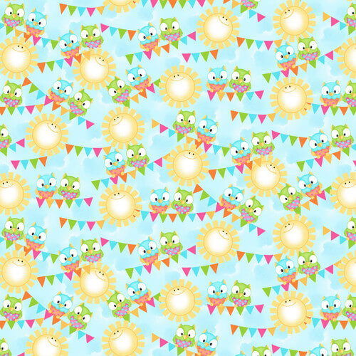 Comfy Flannel - Owls & Suns