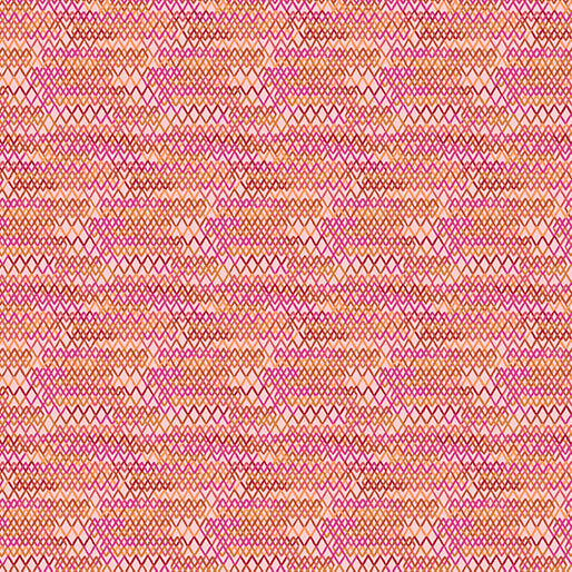 Delight - Zigzag - Coral (3-Yard Pack)