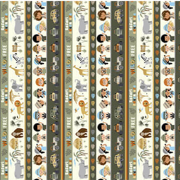 Safari Adventure - Stripe (3-Yard Pack)