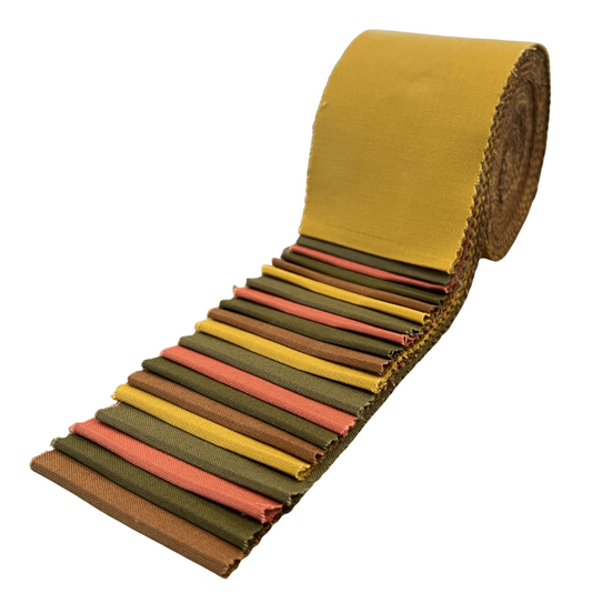 Supreme Solids - 2.5" Roll - Autumn Hues (40 Strips)