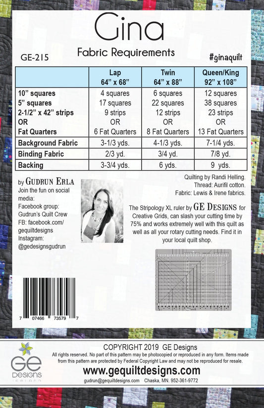 Gina - Stripology Mixer Pattern 215