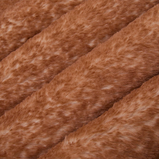 Luxe Cuddle Arctic Fox Woodland 58"/60" Fabric per yard
