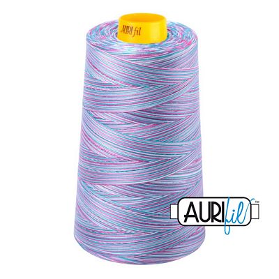 Aurifil Mako 40 wt 3-Ply Cotton Thread 3,280 yd Cone - Berrylicious