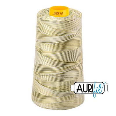 Aurifil Mako 40 wt 3-Ply Cotton Thread 3,280 yd Cone - Spring Prairie