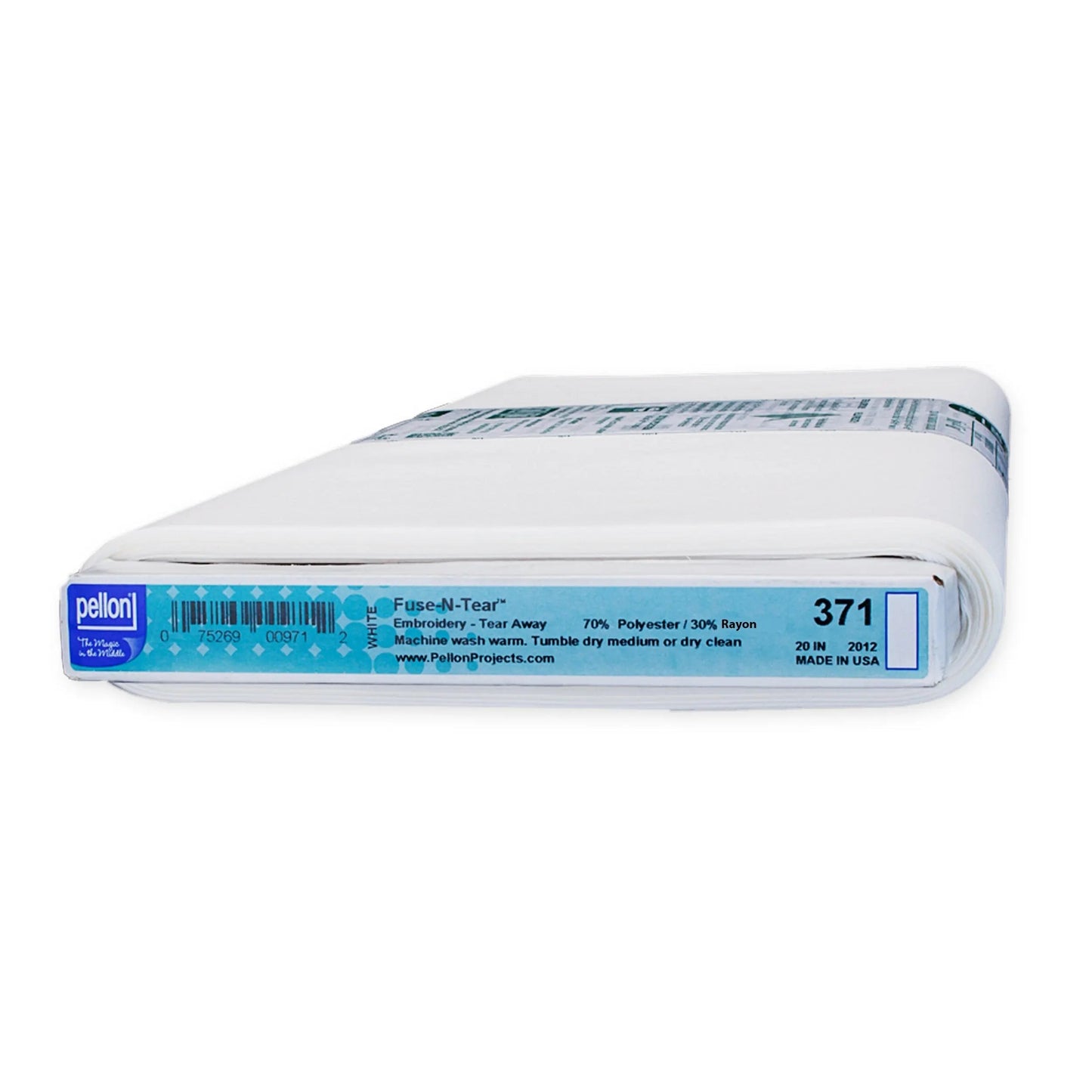 Pellon® 371 Fuse-N-Tear® Stabilizer 20" x 10 yard Bolt (White)