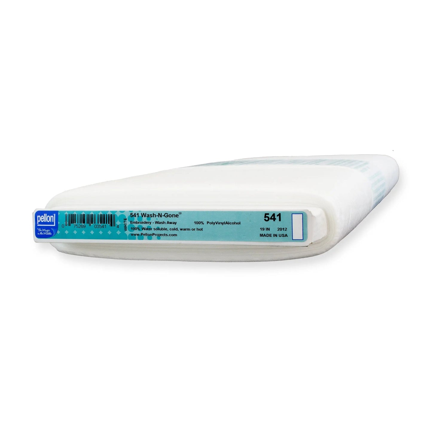 Pellon® 541 Wash-N-Gone® Sew-In Stabilizer 19" x 10 yard Bolt (White)