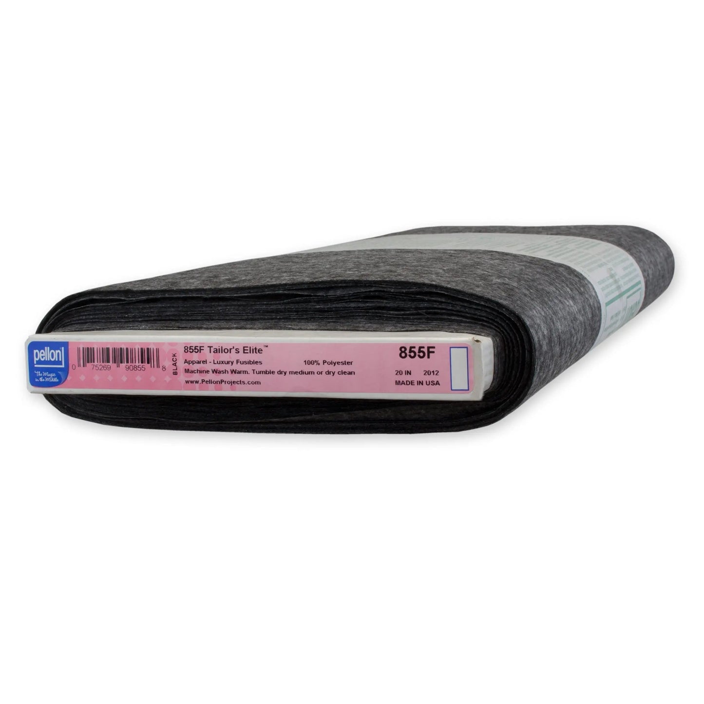 Pellon® 855F Tailor's Elite™ Interfacing 20" x 10 yard Bolt (Black)