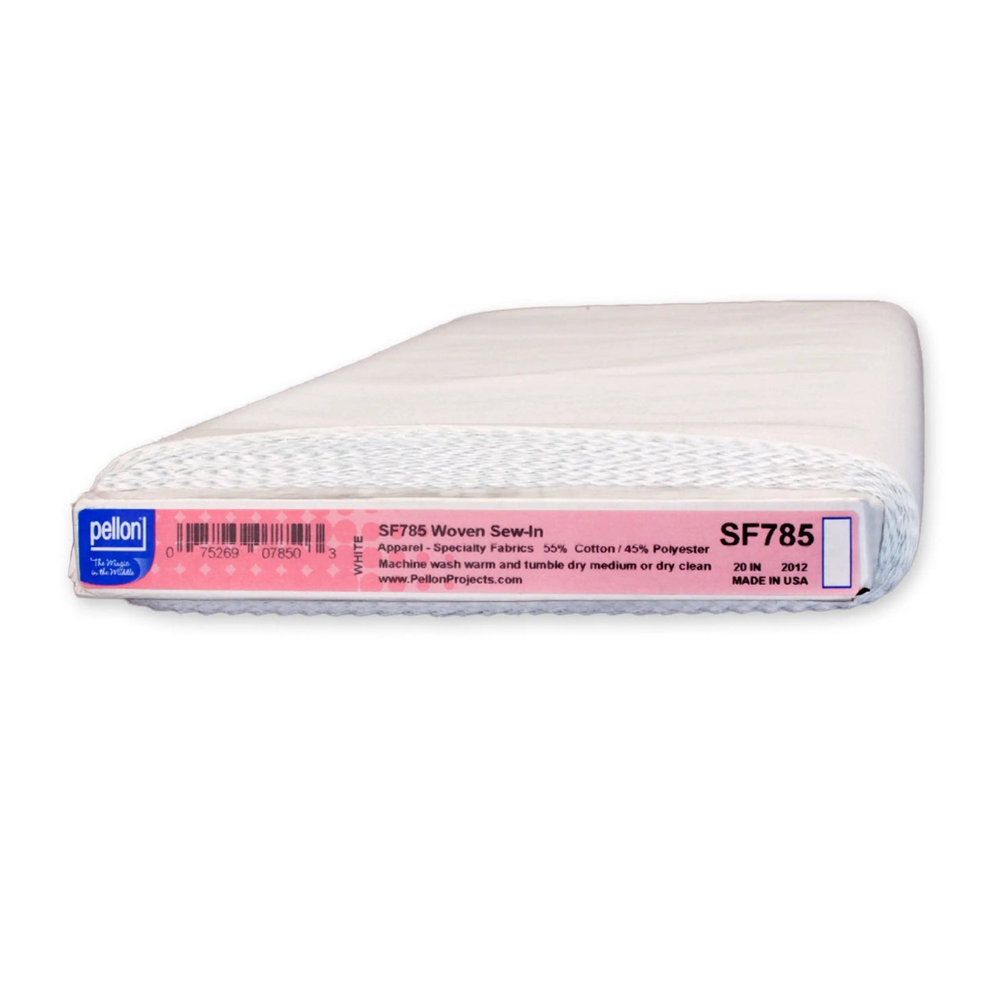 Pellon® SF785 Woven Sew-In Interfacing 20" x 10 yard Bolt (White)