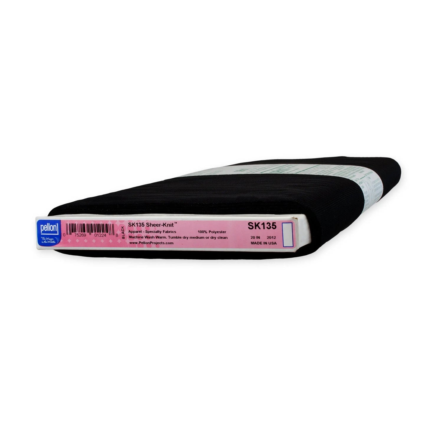 Pellon® SK135 Sheer-Knit™ Fusible Interfacing 20" x 10 yard Bolt (Black)