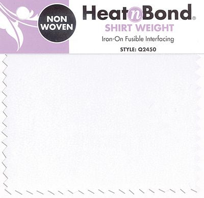 HeatnBond Shirt Weight Fusible Interfacing White 20 in x 25 yd