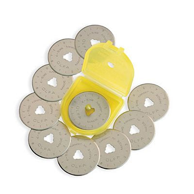 OLFA 28 mm Rotary Cutter Replacement Blades 10 Pack