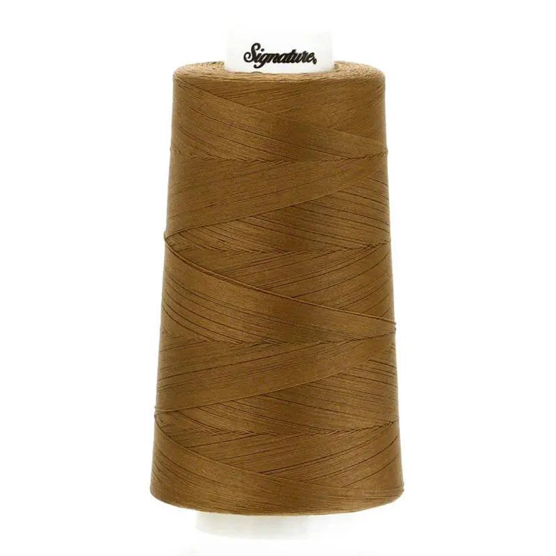 Signature 40 wt Cotton Quilting Thread 3,000 yd Cone - Latte