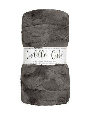Luxe Cuddle Cut 2 yd - Hide Charcoal
