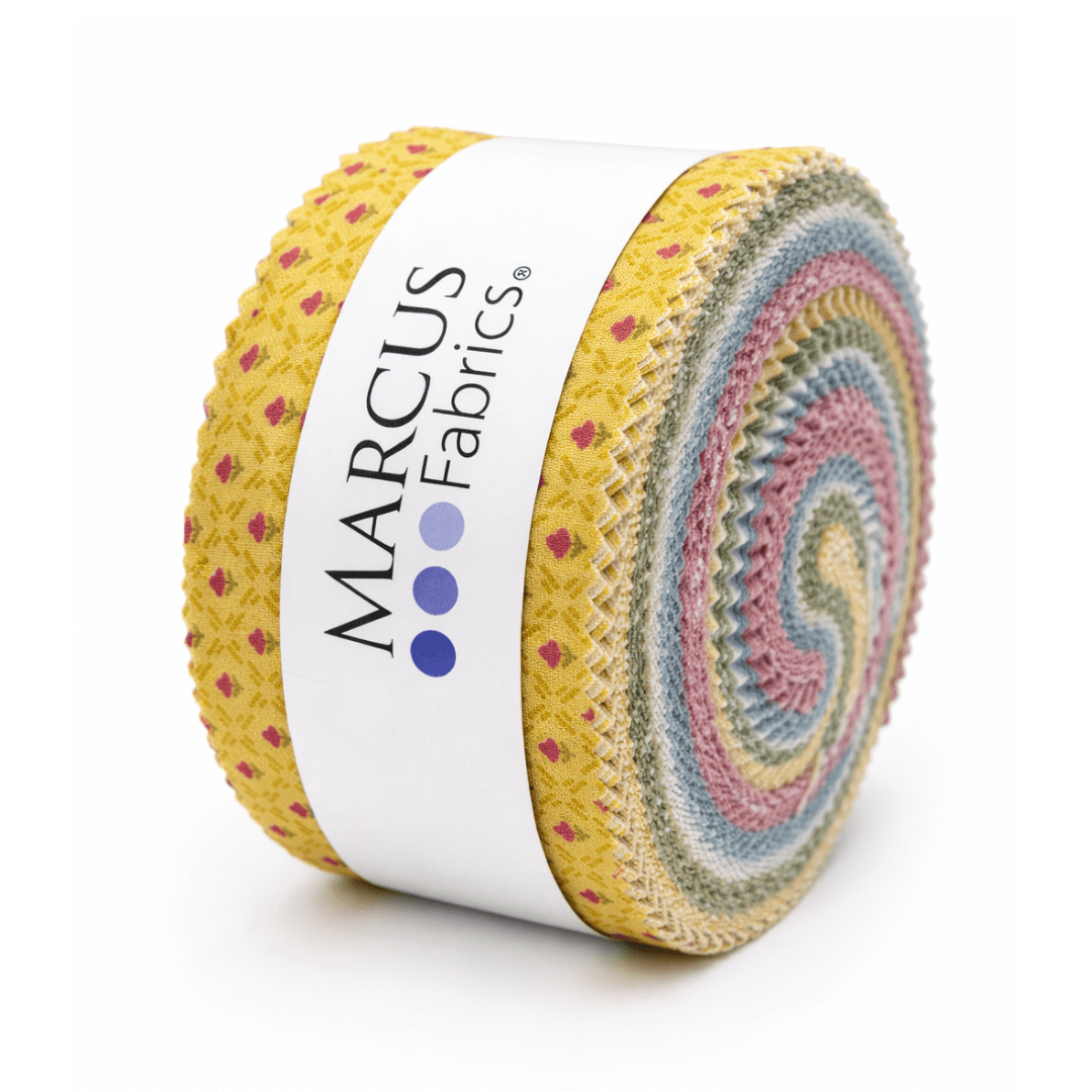 Primrose Prints by Marcus Fabrics - 2.5" Roll (40 Strips)