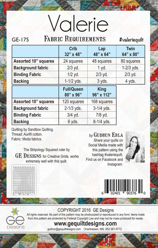 Valerie 10" Square Pattern 175