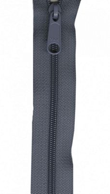 24" Handbag Zipper, Gunmetal