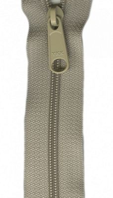 24" Handbag Zipper, Natural