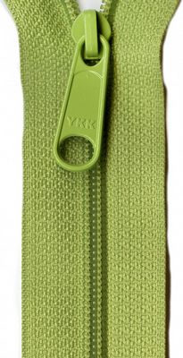 24" Handbag Zipper, Apple Green