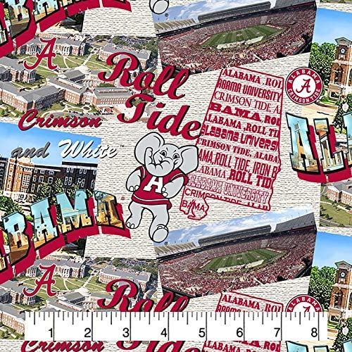 Alabama Crimson Tide - Scenic Map (3-Yard Pack)