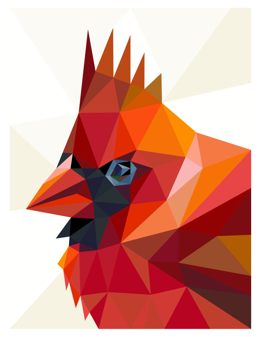 Cardinal Mini Pattern (CONFETTI)