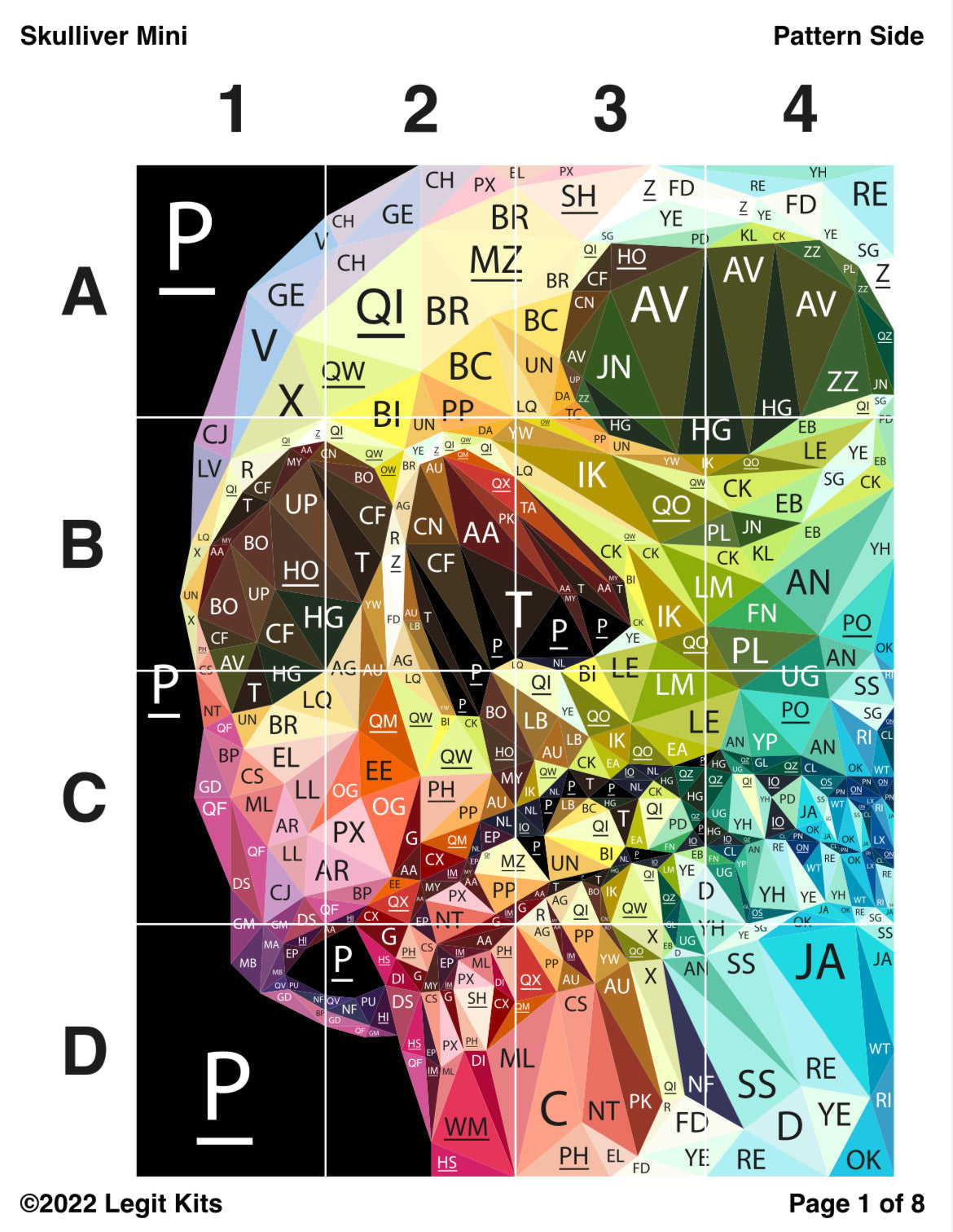 Skulliver Mini Pattern