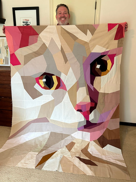 Drum the Cat Quilt Kit