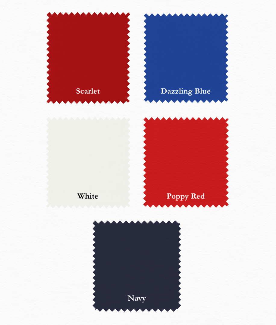 Supreme Solids - One Yard Bundle - 5 pack (Patriotic)