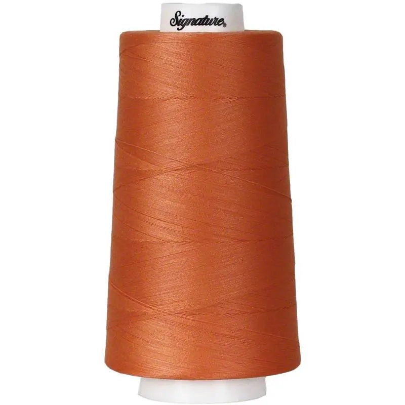 Signature 40 wt Cotton Quilting Thread 3,000 yd Cone - Melon