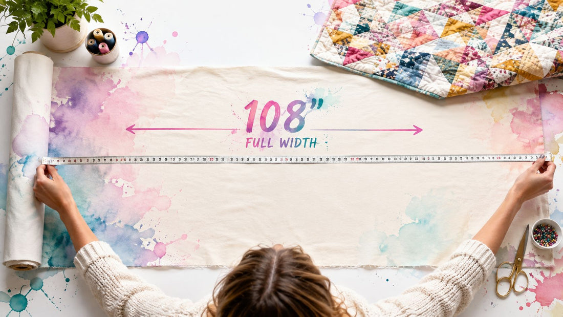 108 Inch Quilt Backing: A Complete Sizing Guide