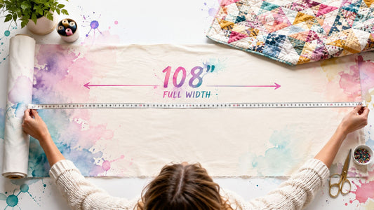 108 Inch Quilt Backing: A Complete Sizing Guide