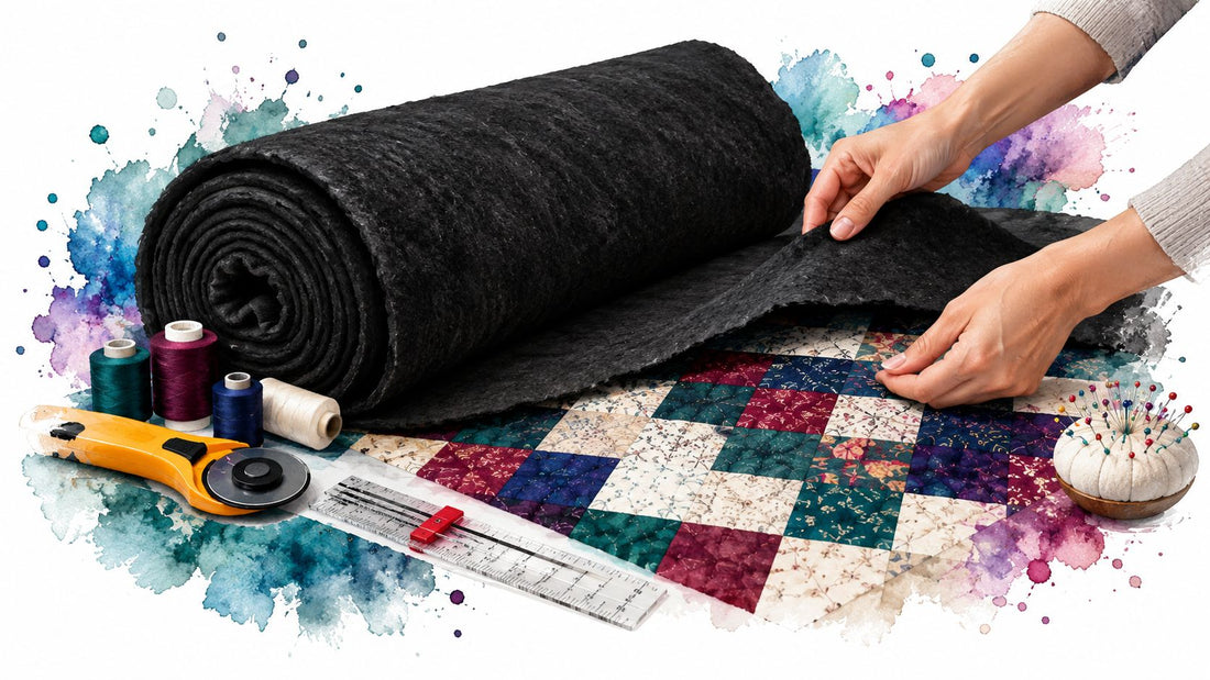 Black Batting for Quilts: When and How to Use It