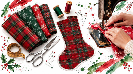 Christmas Fabric for Stockings How to Choose and Sew Fast