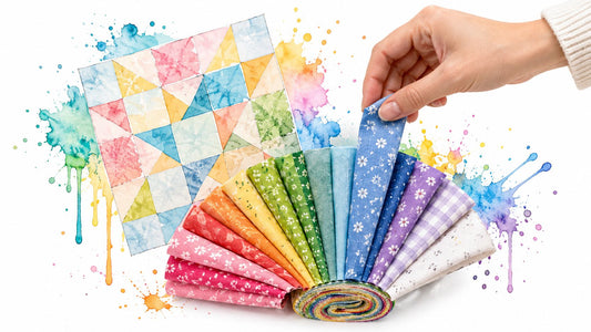 Fabric Strip Rolls Made Simple for Fast Quilts