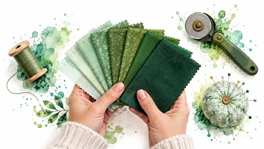 Green Cotton Fabric Guide for Modern Quilters