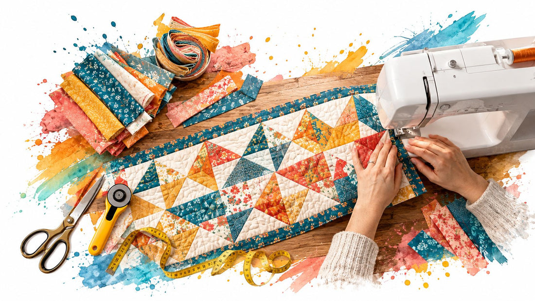 How to Make a Quilted Table Runner