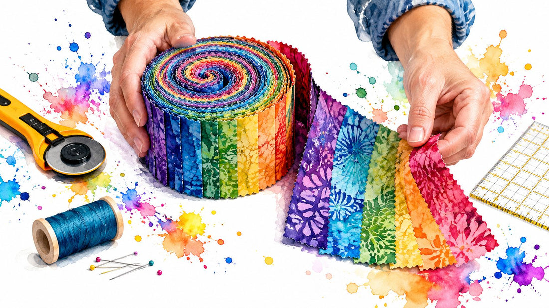 Jelly Roll Batiks: A Practical Guide for Quilters